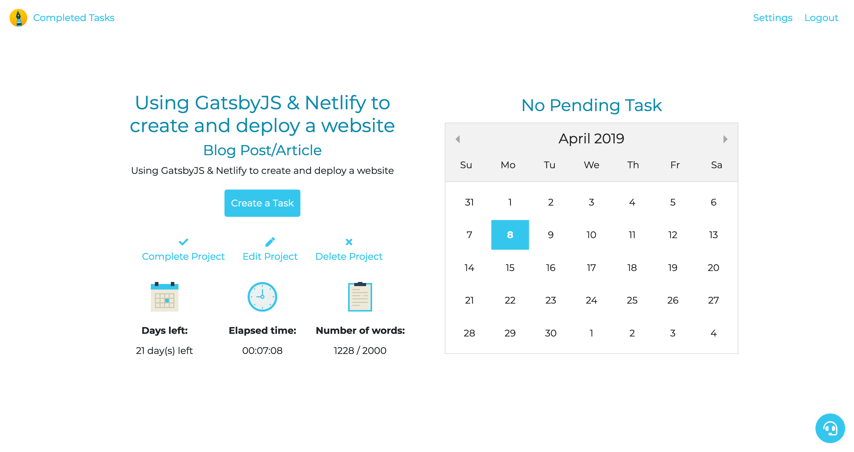 ActionBuddy Dashboard